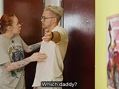 stepmom shares bed with horny stepson fingering tight pussy rough taboo fuck in bedroom spooning cumshot