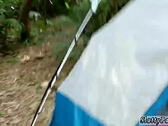 i love that redhead milf's hardcore forest outing with group handjobs