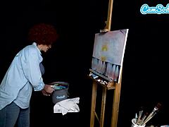 Bob Ross Cosplay postane vroč