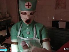 Nurse Jade Green's kinky patient visit