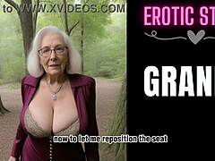 MILF con tette grosse e giovane uomo