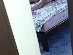 stepmom spots my solo session and joins for explosive finish