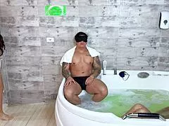 hey, is your cheating husband banging his stepdaughter right next to his relaxing wife?