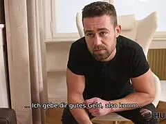 hunt4k busty beauty lets hunter cum all over her huge tits