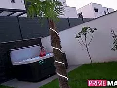 stick it in my tight ass too evelin blond mature milf begs for deep anal toys