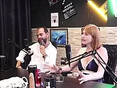 Peek Through Sheer Red at Reh Queen's Best Tantric Massage Moments - Sensual Casting Part 2