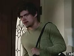 stepbrother catches milf stepsister charlotte sins camming then fucks her doggystyle