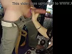 hot little 18+ blonde eats ass. delivers wicked blowjob too