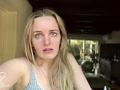 Pretty Blonde Charlie Forde Teases in Softcore Casting Interview with Dirty Talk Glimpses