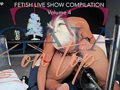 wanna see blonde milf fist her gaping asshole then peg with strapon enema?