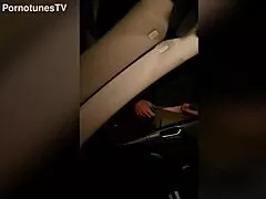 hey stranger pulls up to my car so i milk that cock right there on the street