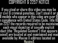 scott rhodes explodes on maxine x as she toys her gaping holes