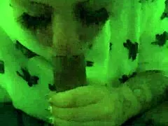 She Sucks Nut From Monster Cock in Slo Mo POV