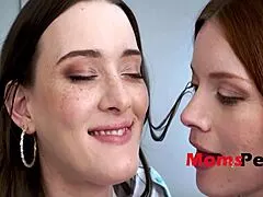 mommy says join our ffm 3some train your cock on natural tits stepsis!