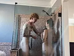 Redhead surfer jock dives right into fucking that experienced latina milf