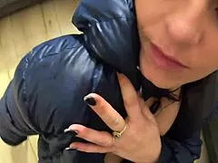 imagine my fat wife slurping deep on cock until thick cum blasts all over her downjacket boots and curvy body dripping everywhere