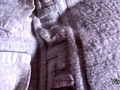Fucked Hairy Pussy Closeup and Blasted Cum All Over Beaver