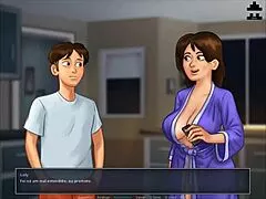 wanna feel my teen tits bounce while i suck you off after this oily massage turns naughty real quick?