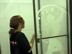 Stepmom strips balcony then forces hard fuck from horny stepson