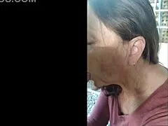 pov: neighbor fills mature candi annie's mouth with morning cum 💦👅