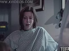 Big Tits Mature Milf Patient Enjoys Threesome with Young 18+ Double