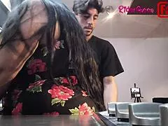 hairy latina milf stepmom's fat bbw pussy takes big cock in taboo swingers rough cuckold roleplay for fans