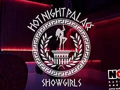 Ready to watch Nora Barcelona and Ratpenat's live anal gangbang in hot palace?