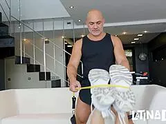 Cheating Athletic Latina Swallows Fitness Coach's Cum After Wild Cowgirl and Missionary Rides Part 4