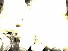 Vintage hairy beavers beckon from retro sauna fuck sessions