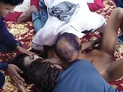 Desi Horny Stepsister Begs Gangbang With Multiple Face Cumshots From Stepbrothers!