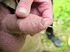 Holding Small Cock During Outdoor Pee Fingering Handjob Garden Nature Lover Compilation 3 Videos