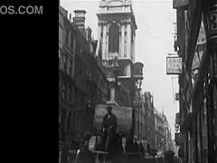 Vintage hairy beavers beckon from retro sauna fuck sessions