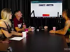 glimpse caroleta roots bora cast sheer red lingerie with bruna carlos sensual outdoor tease