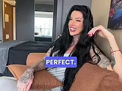 Tall Busty Latina Goddess Overwhelmed by Emotions in Rough POV Casting Fuck with Big Ass