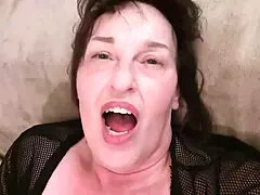 WOW! Dawnskye1962 Fingers Fat Pussy in Pantyhose Heels Vibrator Talk!