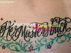 Her sexy long nails stroke my cock in slow motion handjob