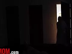 Busty Blonde Milf Titty Fucks Horny Stepson Poolside?