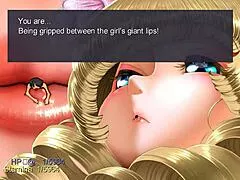 huge tall femdom feet fetish scenes from little snatcher hentai anime