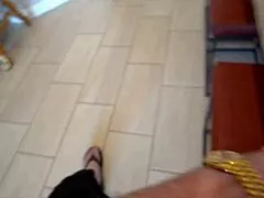 My horny military stepmom lola maverick struts in uniform boots fresh from deployment craving taboo fuck