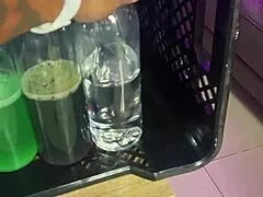 Leyne Rodriguez joins tiktok bottle challenge turning sexy with her stepmother vibes all wet and taboo