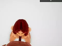 Curvy Big Ass Big Tit White Milf Sonia Blades Big White Dick in Hardcore 3D Cartoon Fuck