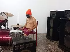 rock queen rides athletic american cock on halloween