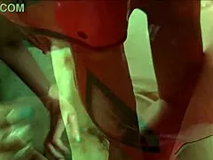 Laura in heels deepthroats and swallows