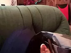 on december 23 2025 chienne marie kneels to suck soldier's cock