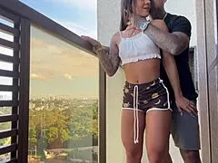 whoa college buddy's visit led to best sheer fuck ever 🔥💦