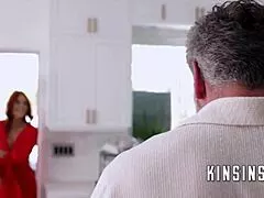 Step Parents Train Stepdaughter's Pussy for Wedding Night Fuck!