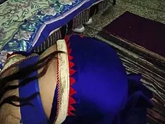 Indian bhabhi dever roleplay with dirty hindi audio and curvy ass worship