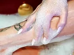 dimitri catches tania wet and sucking his huge cock eagerly now