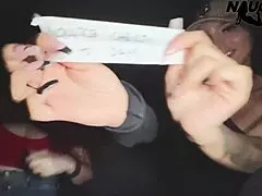 Colombian Latina Teen Masturbates Pussy in Outdoor Street Game