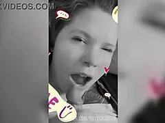 Sensual Redhead Pornstar Sucks Fat Cock Deep